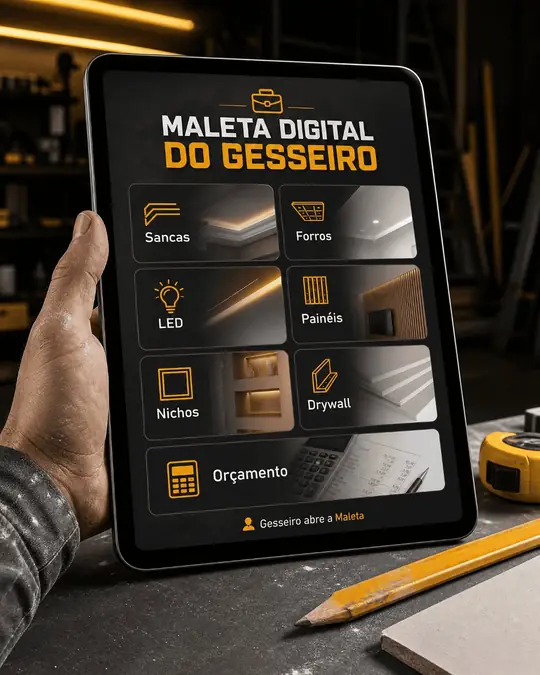 Gesseiro abre a Maleta